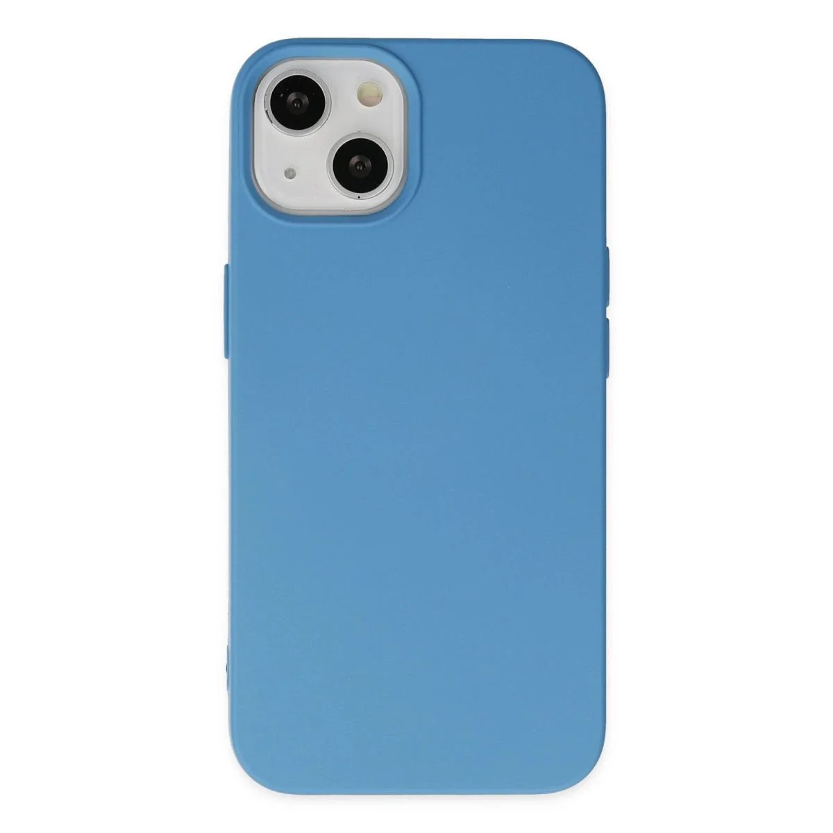 iPhone 15 Pro ile Uyumlu Nano İçi Kadifeli Silikon Kılıf - Mavi iPhone 15 Pro ile Uyumlu Nano İçi Kadifeli Silikon Kılıf - Mavi