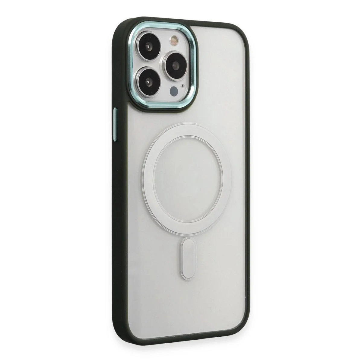 iPhone 15 Pro ile Uyumlu Magneticsafe Silikon Kılıf - Köknar Yeşili | Manyetik Şarj Desteği Fiyatı, Yorumları ve Özellikleri