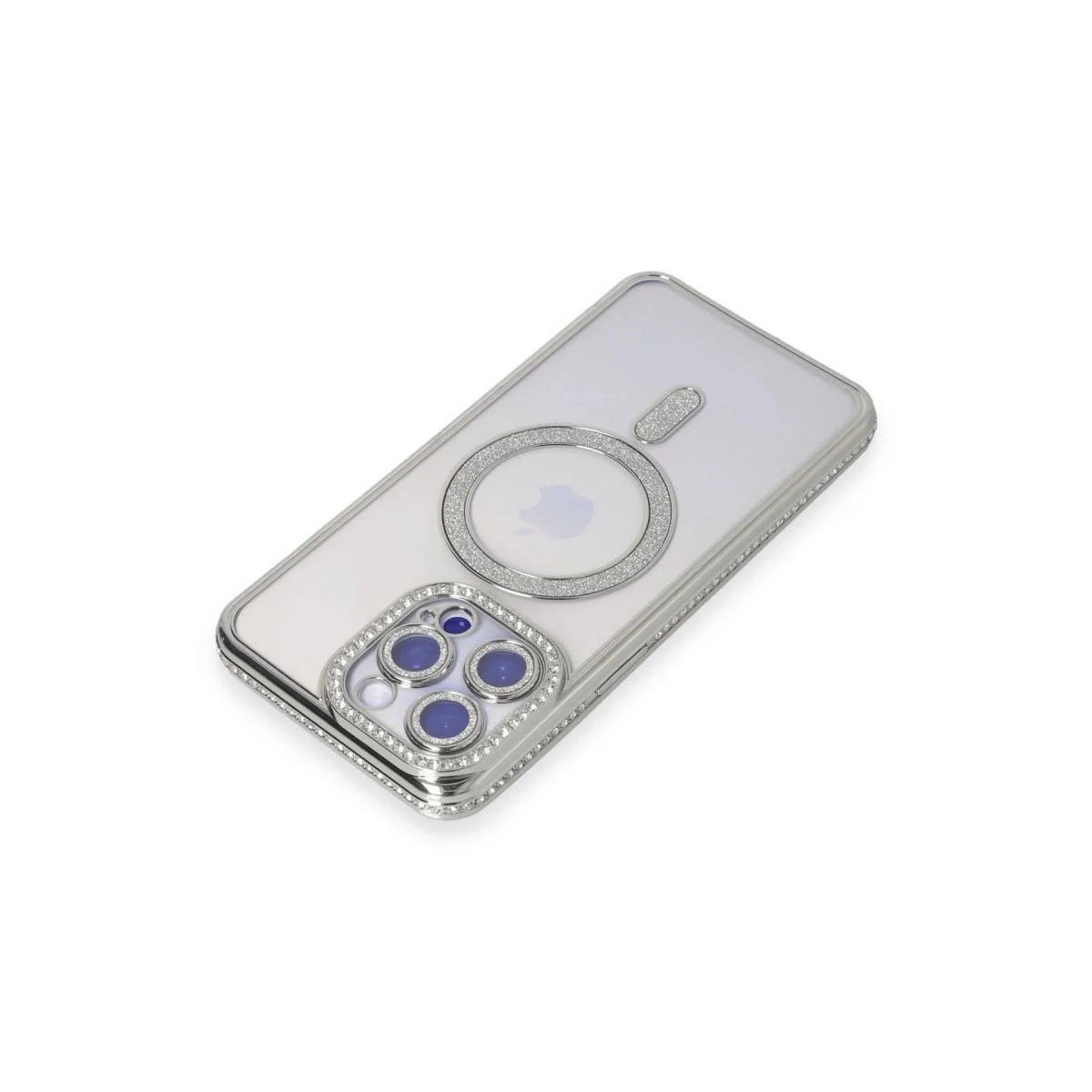 iPhone 15 Pro ile Uyumlu Simli MagSafe Kılıf - Gümüş Fiyatı, Yorumları ve Özellikleri