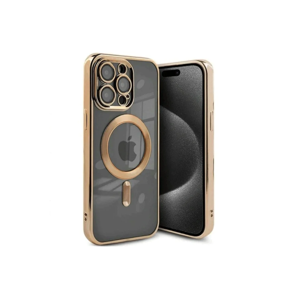 iPhone 15 Pro Kılıf Kross Magneticsafe Gold - Ultra Şeffaf ve Güçlü Manyetik Bağlantı Fiyatı, Yorumları ve Özellikleri