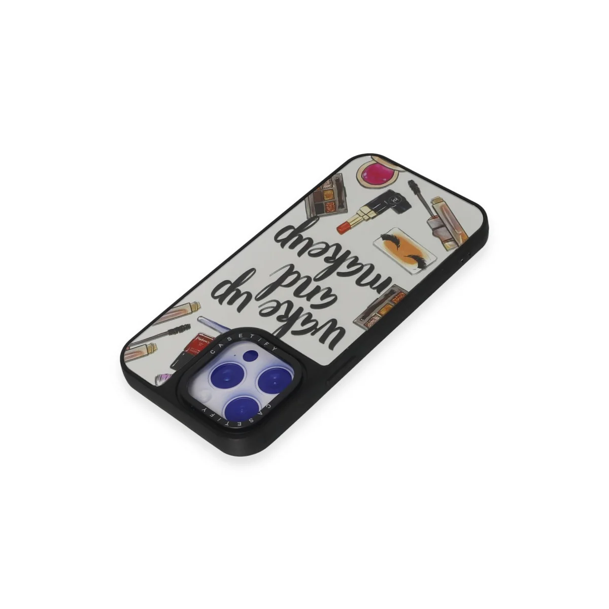 iPhone 15 Pro Kılıf Mirror Desenli Kapak - Parlak ve Efektli TPU Arka Kapak