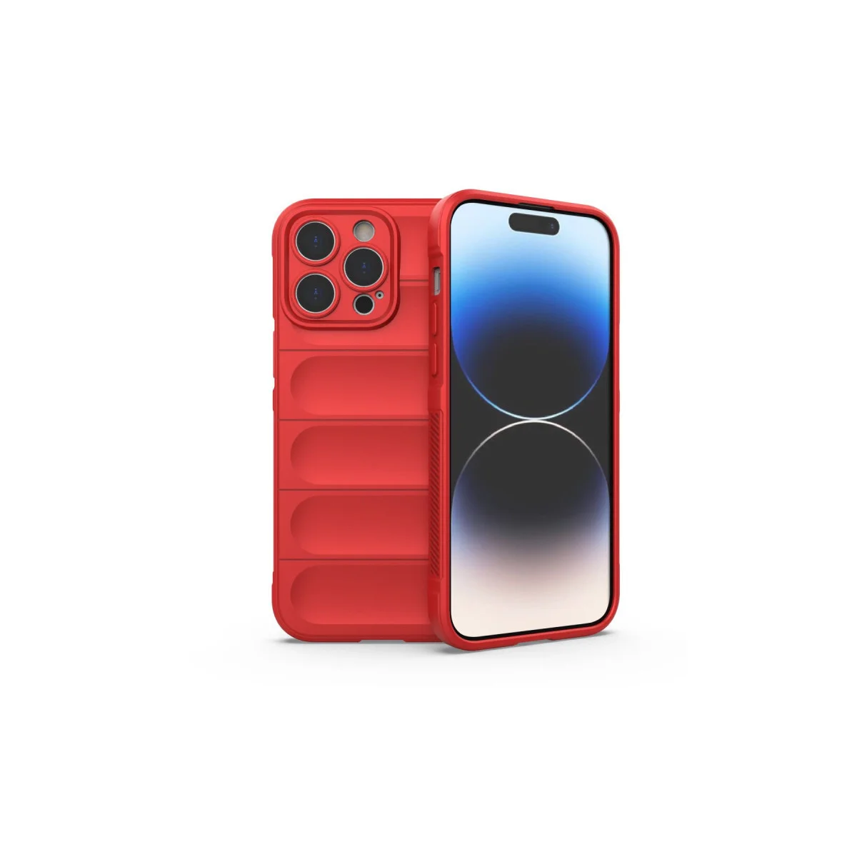 iPhone 15 Pro Kırmızı Optimum Silikon Kılıf - Maksimum Koruma ve Şıklık