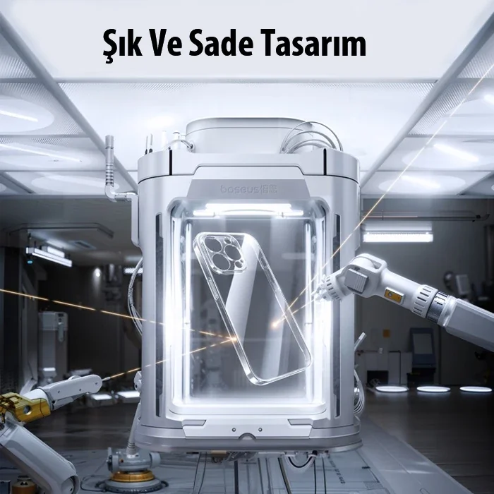 iPhone 15 Pro Lucent Ultra İnce Transparan Kılıf - Ultra İnce Şeffaf Koruma