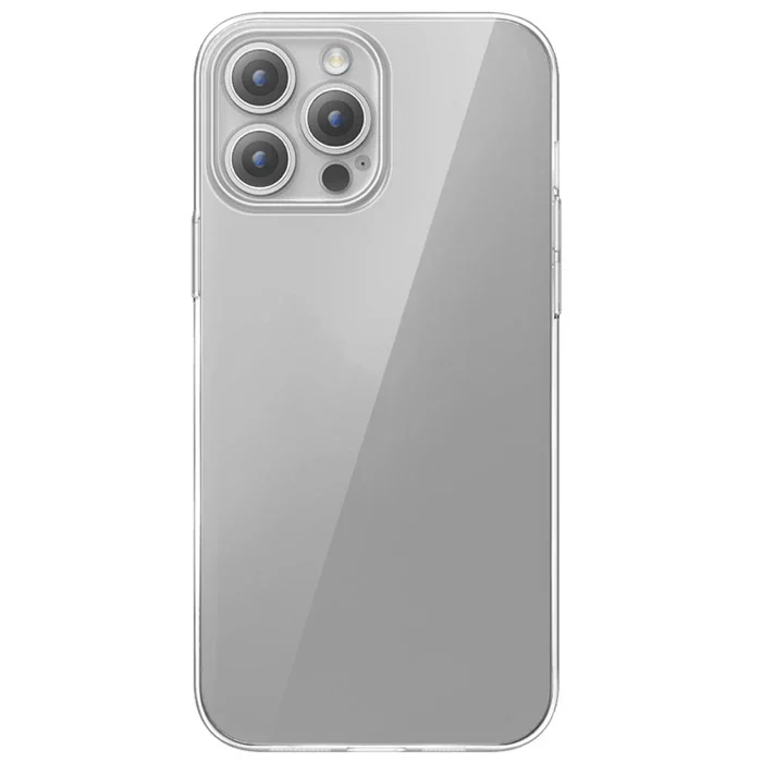 iPhone 15 Pro Lucent Ultra İnce Transparan Kılıf - Ultra İnce Şeffaf Koruma