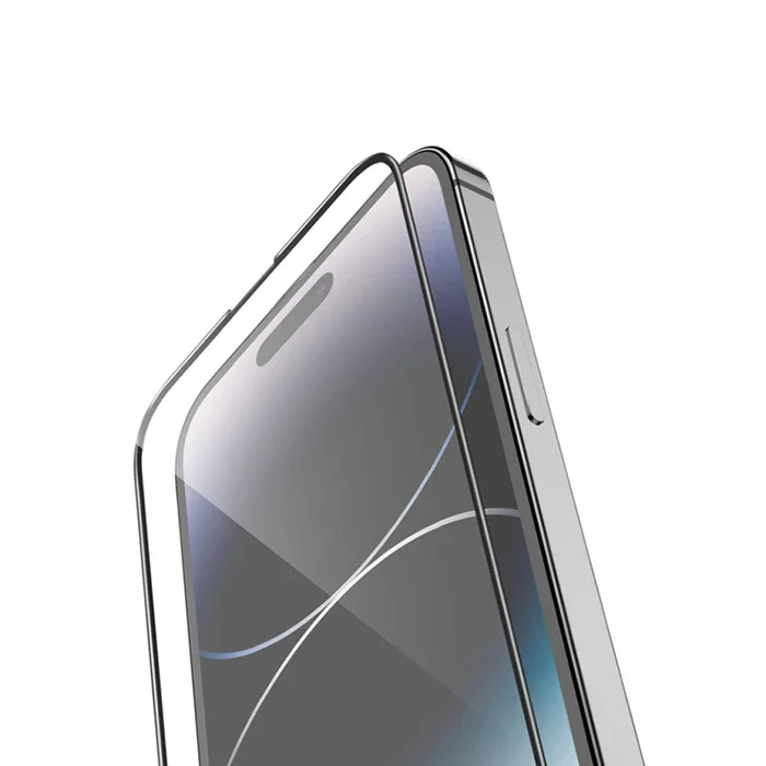 iPhone 15 Pro Max 5D Temperli Kırılmaz Cam Ekran Koruyucu 10'lu Set - 9H Sertlik, Parlak Şeffaflık