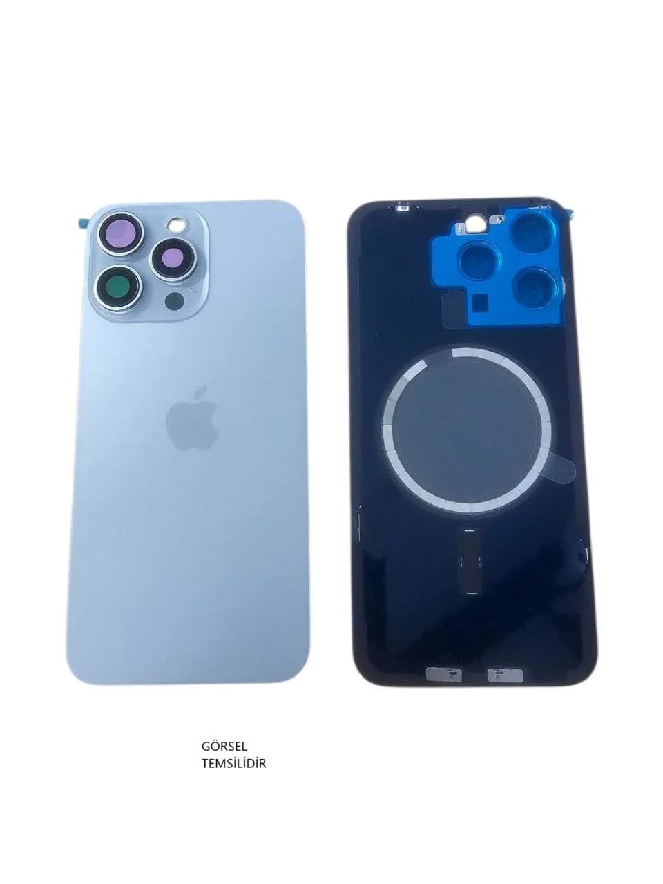 iPhone 15 PRO MAX Arka Pil Kapağı FULL NFC li Lens iPhone 15 PRO MAX Arka Pil Kapağı FULL NFC li Lens