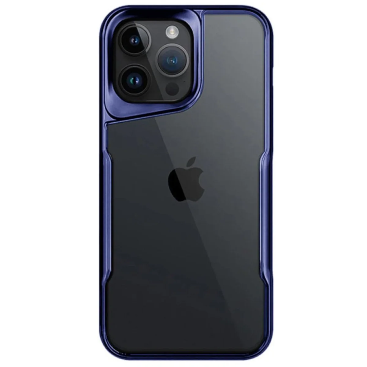 iPhone 15 Pro Max Boyi Silikon Kılıf Lacivert - Kaymaz Yüzey ve Yüksek Koruma