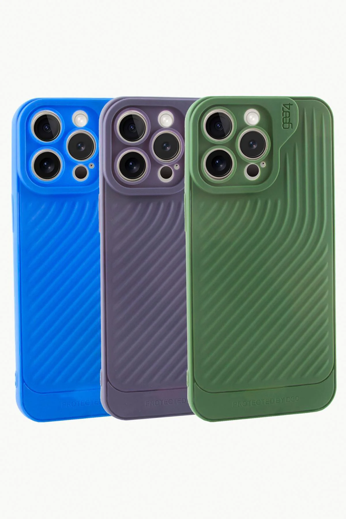iPhone 15 Pro Max Çizgili Lüx Gear Silikon Kılıf iPhone 15 Pro Max Çizgili Lüx Gear Silikon Kılıf