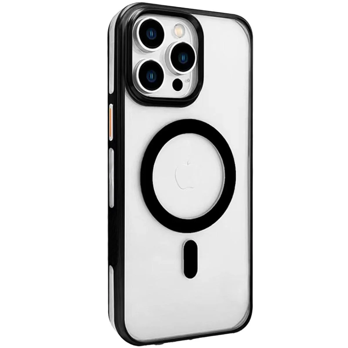 iPhone 15 Pro Max ile Uyumlu Gleam MagSafe Kılıf - Şeffaf Siyah PC Sert Koruma Fiyatı, Yorumları ve Özellikleri