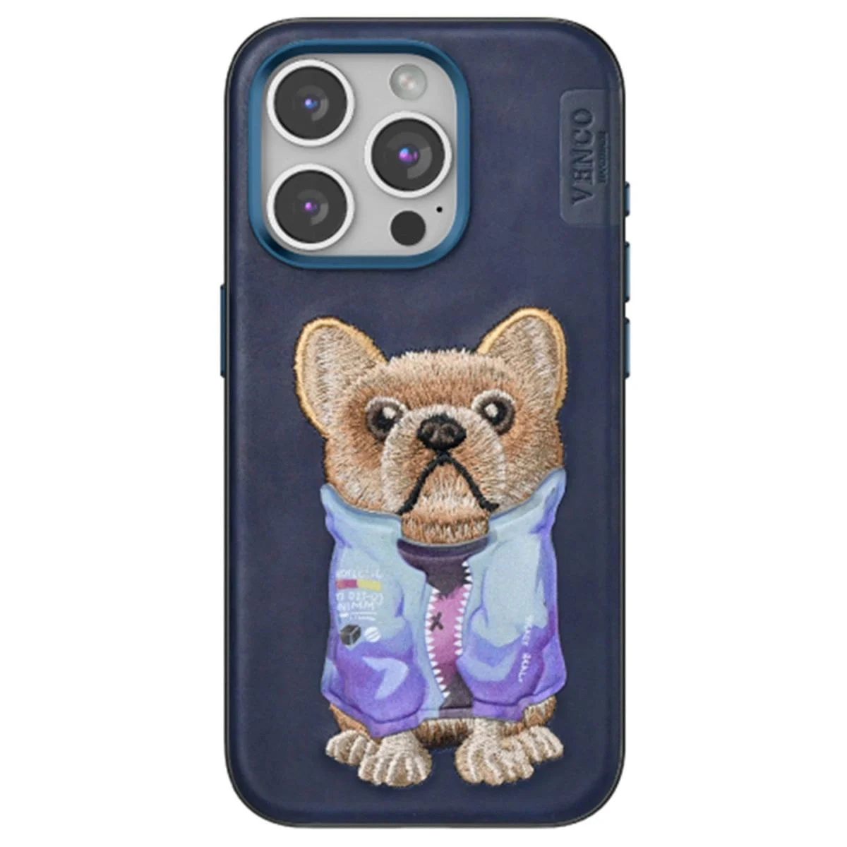 iPhone 15 Pro Max ile Uyumlu Cute Desenli Kapak - Lacivert, Dikişli Köpek Figürlü Dayanıklı Telefon Kılıfı Fiyatı, Yorumları ve Özellikleri