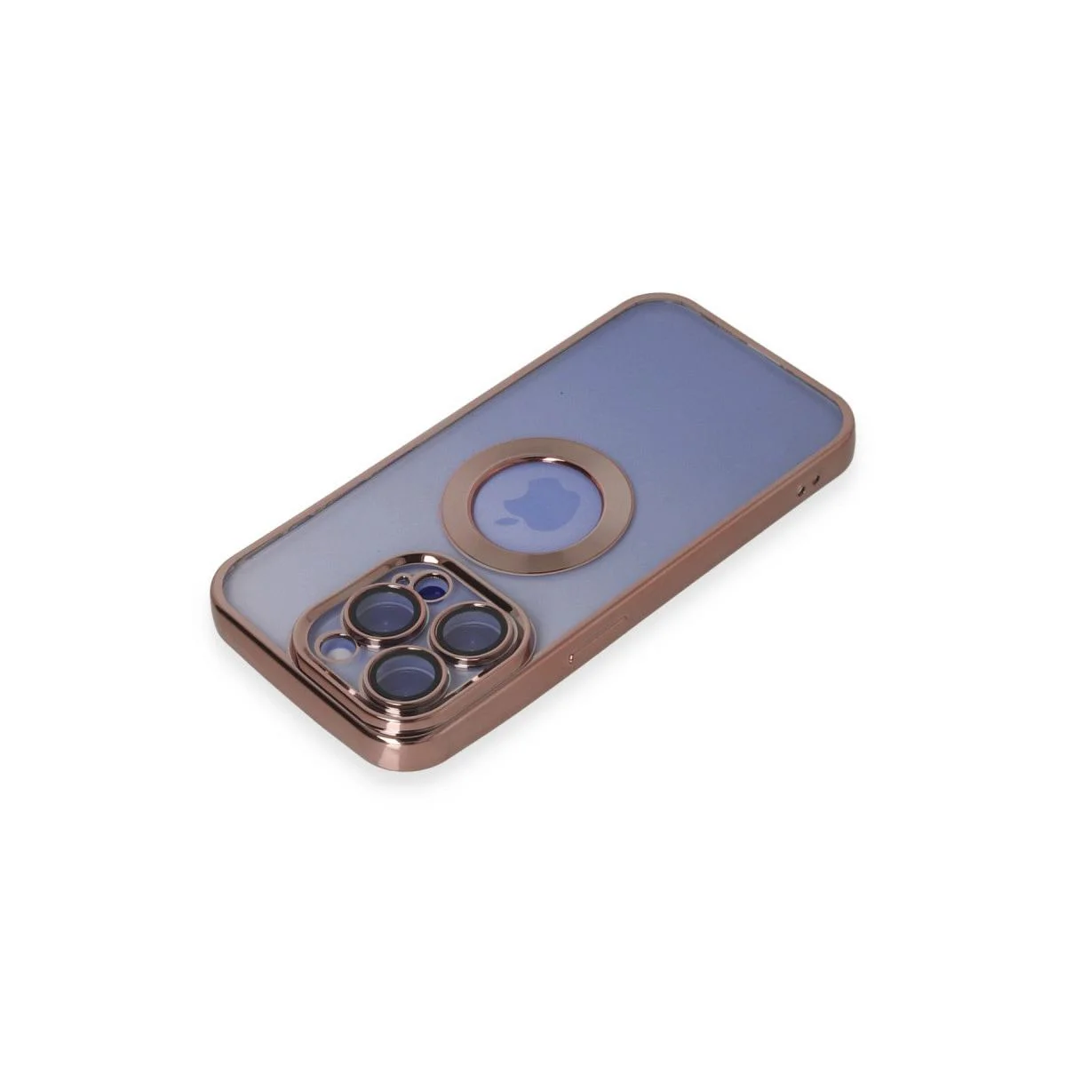 iPhone 15 Pro Max ile Uyumlu Slot Silikon Kılıf - Rose Gold Fiyatı, Yorumları ve Özellikleri