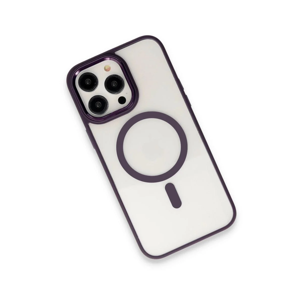 iPhone 15 Pro Max ile Uyumlu Magneticsafe Silikon Kılıf - Derin Mor Fiyatı, Yorumları ve Özellikleri