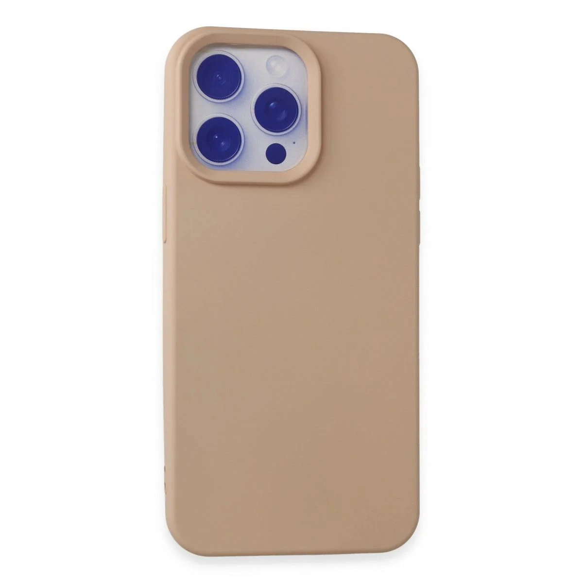 iPhone 15 Pro Max ile Uyumlu Nano Silikon Kılıf - İçi Kadifeli Pudra Renk Fiyatı, Yorumları ve Özellikleri