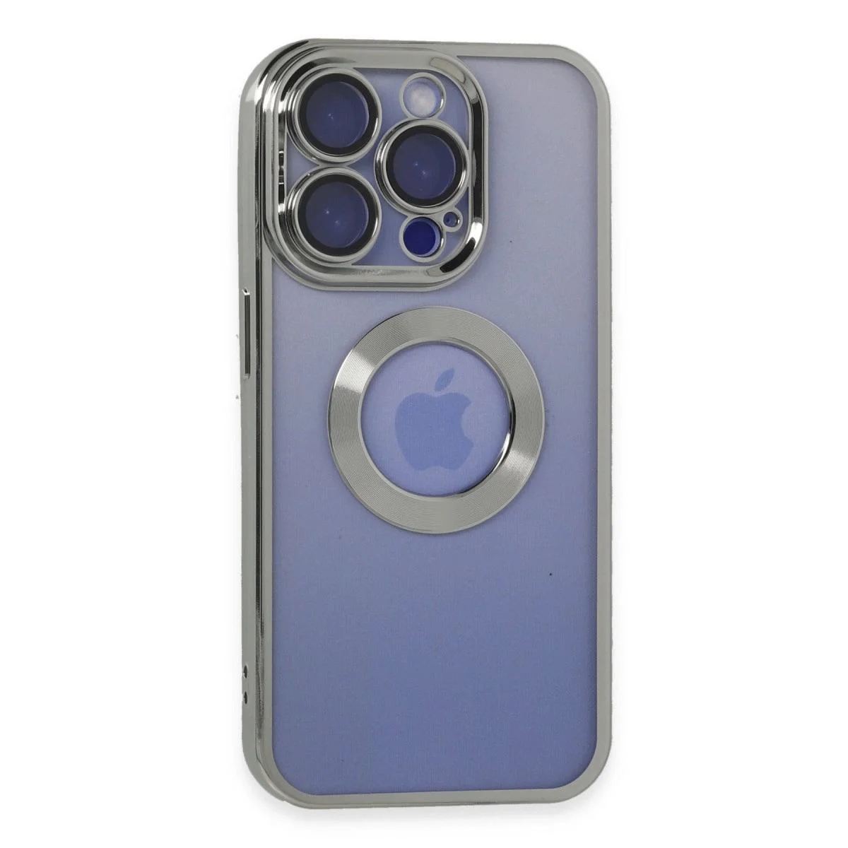 iPhone 15 Pro Max ile Uyumlu Slot Silikon Kılıf - Gümüş Darbe Korumalı Fiyatı, Yorumları ve Özellikleri