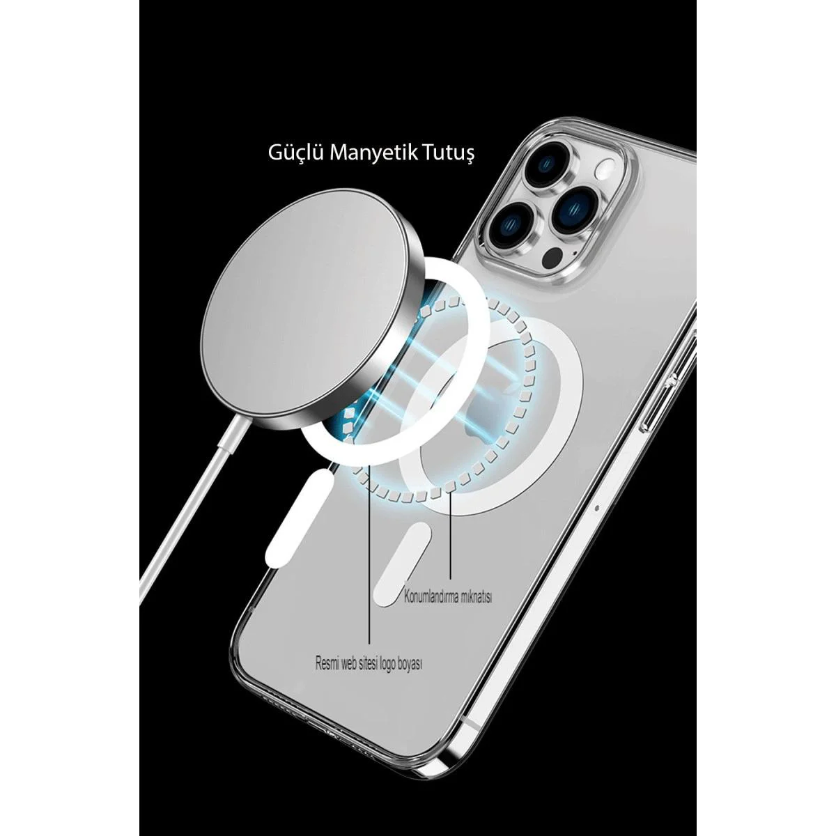 iPhone 15 Pro Max ile Uyumlu Tron Şeffaf MagSafe Kılıf - Sıfır Sararma Garantisi Fiyatı, Yorumları ve Özellikleri