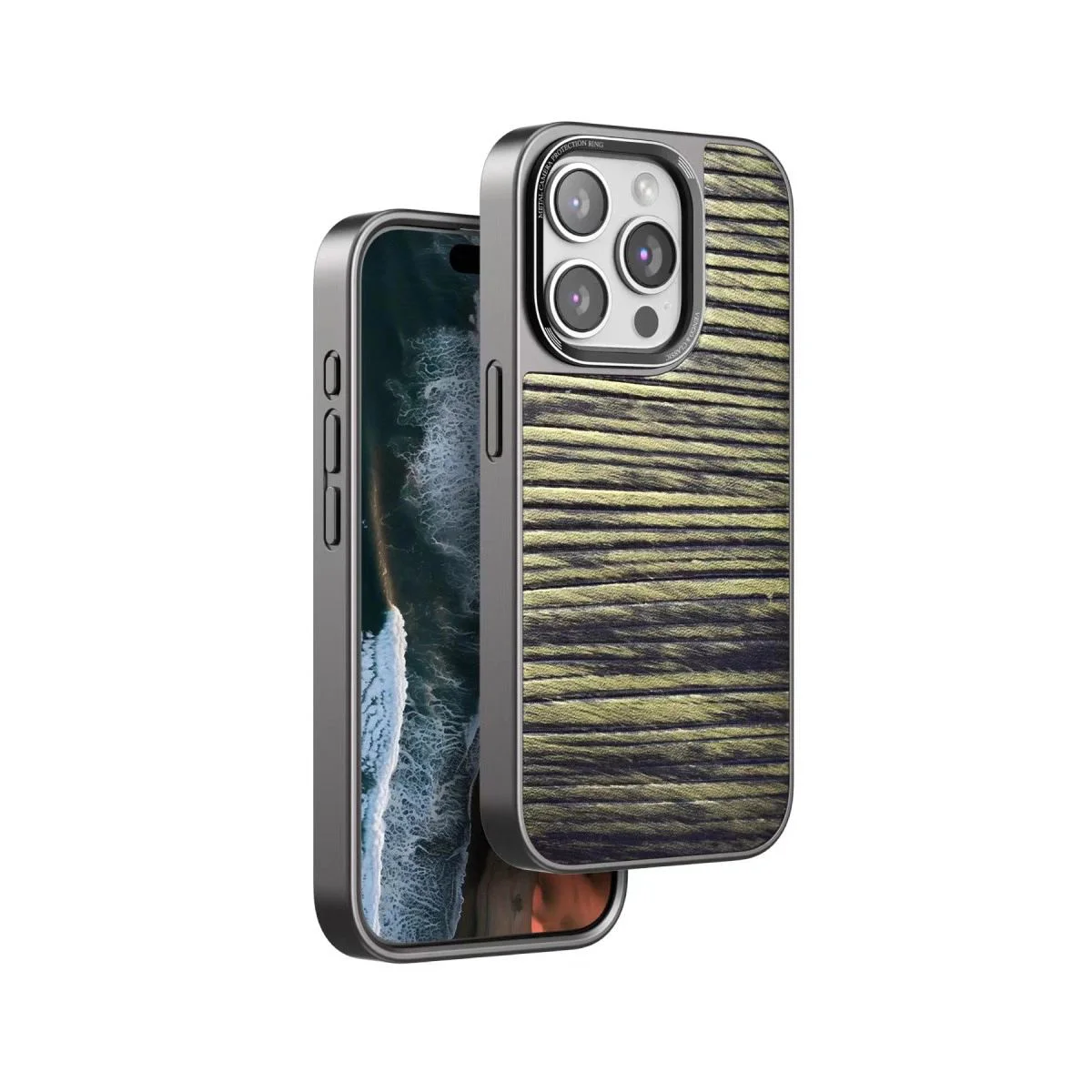 iPhone 15 Pro Max ile Uyumlu Wave Kapak - Koyu Kahve Suni Deri Kılıf Fiyatı, Yorumları ve Özellikleri