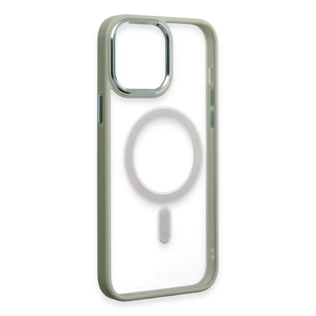 iPhone 15 Pro Max ile Uyumlu Magneticsafe Silikon Kılıf - Su Yeşili Fiyatı, Yorumları ve Özellikleri