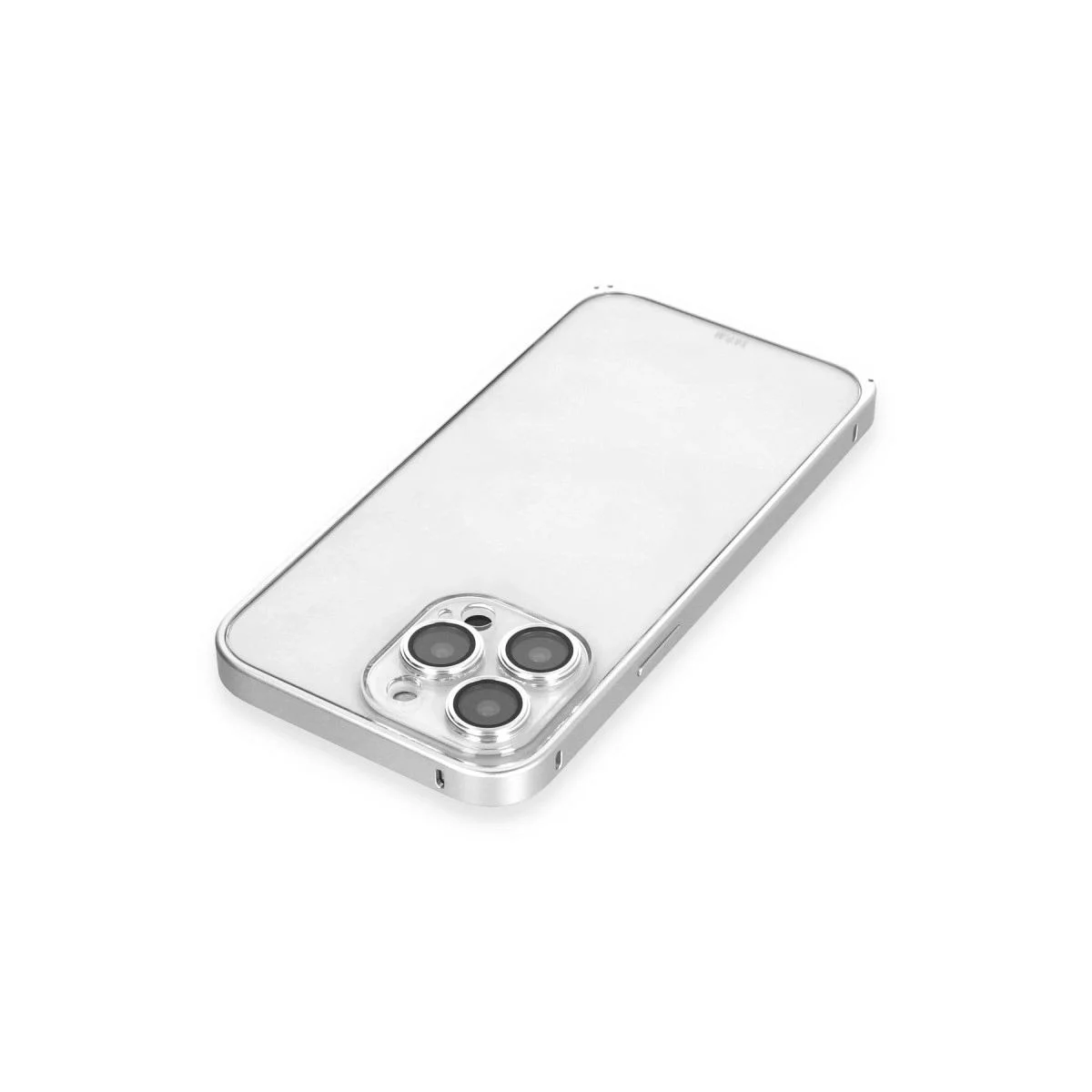 iPhone 15 Pro Max ile Uyumlu Metal Bumper Kapak - Gümüş Renk Koruyucu Kılıf Fiyatı, Yorumları ve Özellikleri