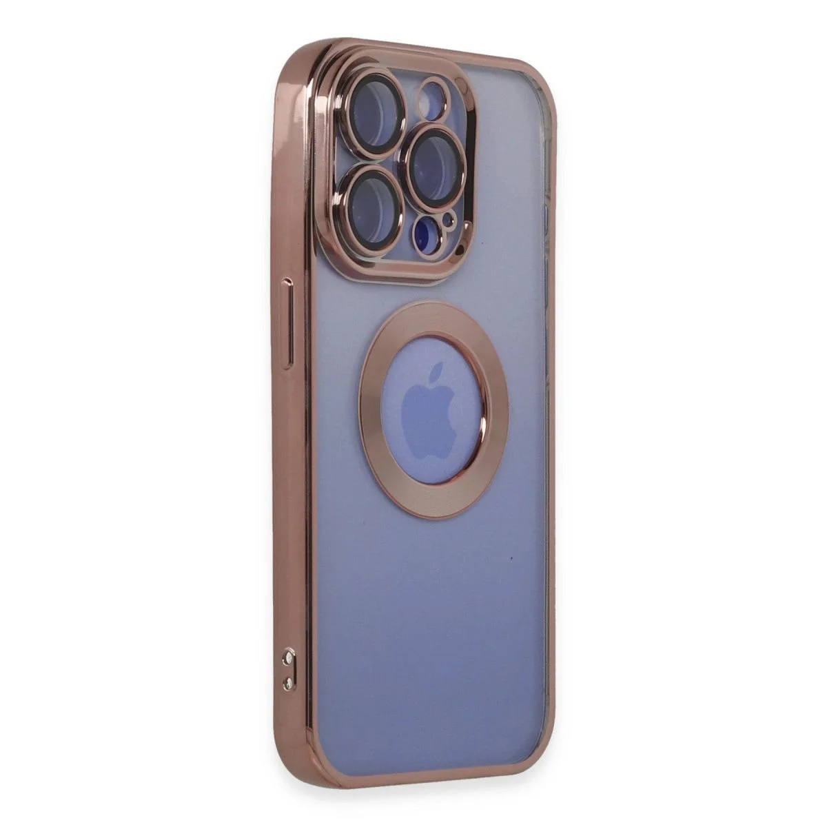 iPhone 15 Pro Max ile Uyumlu Slot Silikon Kılıf - Rose Gold Fiyatı, Yorumları ve Özellikleri