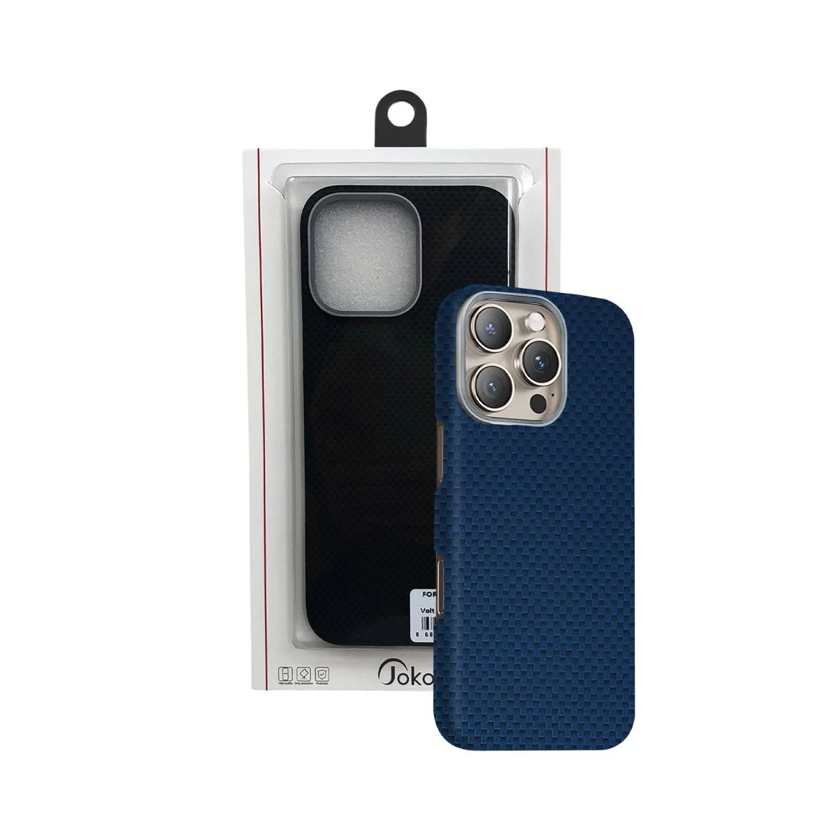 iPhone 15 Pro Max ile Uyumlu Volt MagSafe Kapak - Mavi Kevlar Desenli Darbe Emici Telefon Kılıfı Fiyatı, Yorumları ve Özellikleri