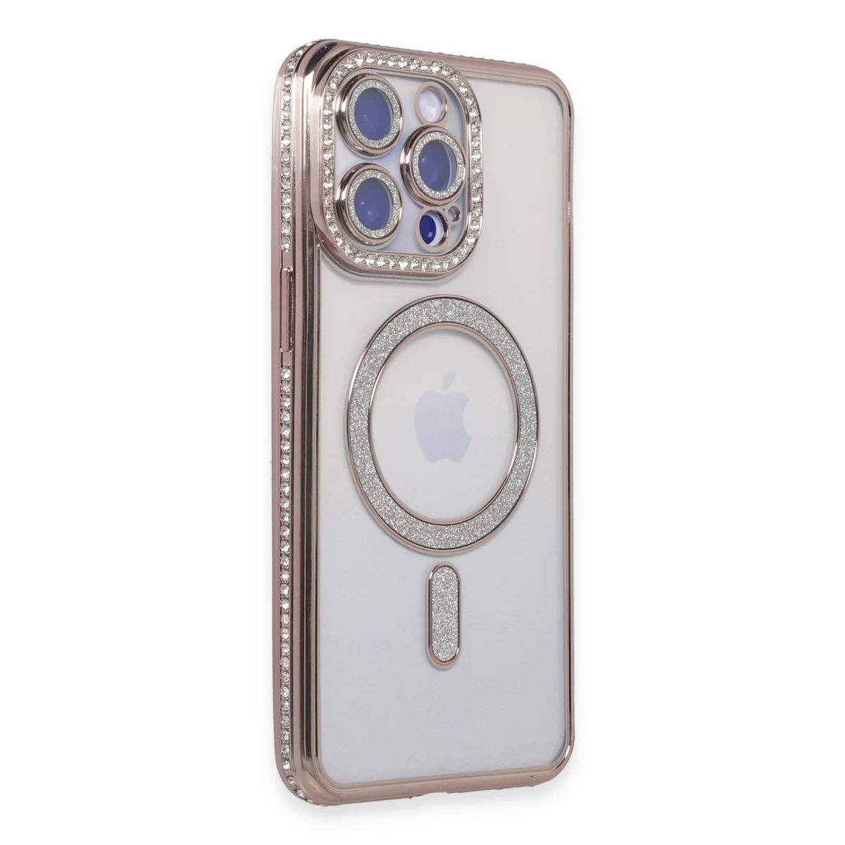 iPhone 15 Pro Max Joke Simli Magneticsafe Kılıf - Pembe ve Şık Tasarım