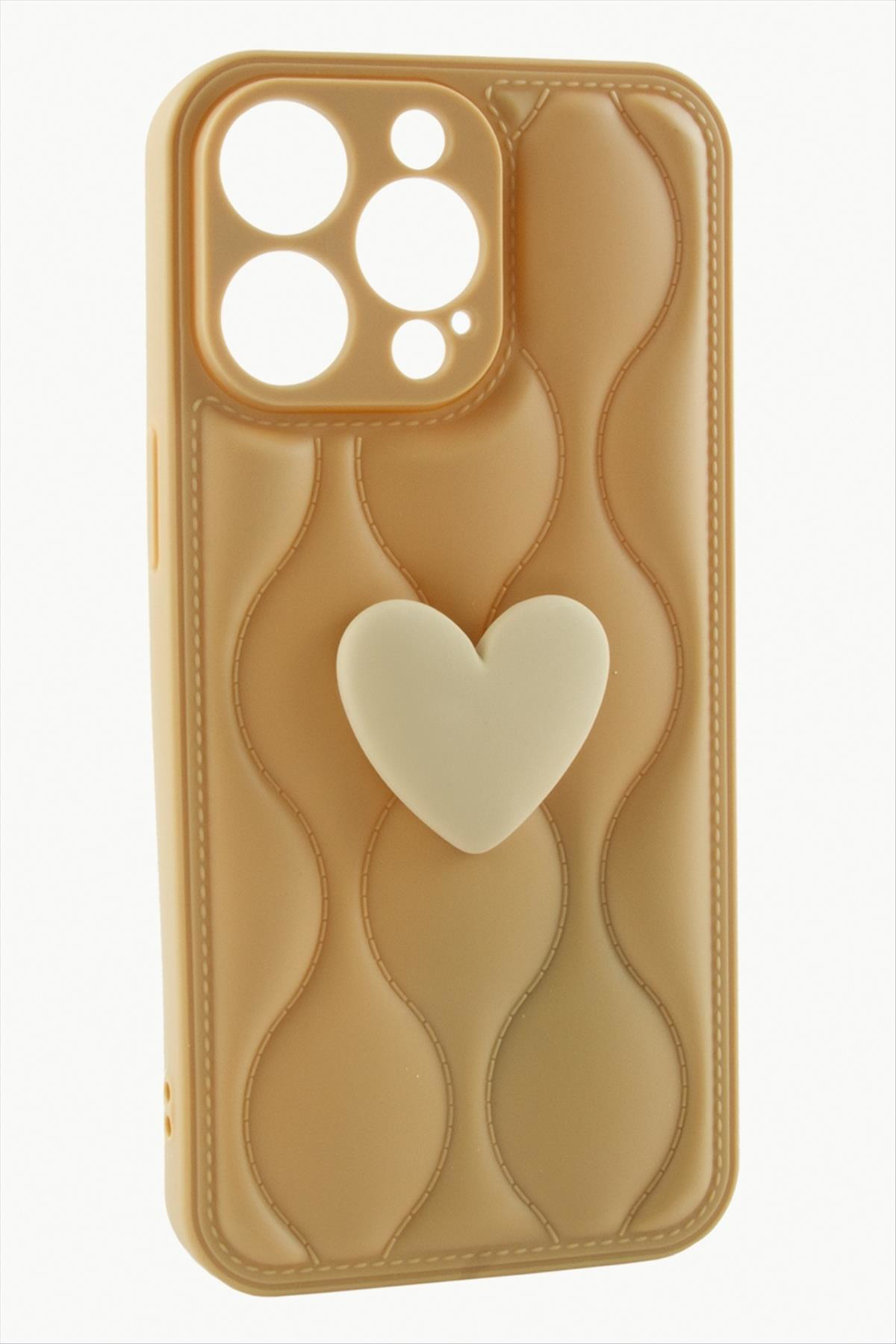 iPhone 15 Pro Max Kalpli Lüx Silikon Kılıf iPhone 15 Pro Max Kalpli Lüx Silikon Kılıf