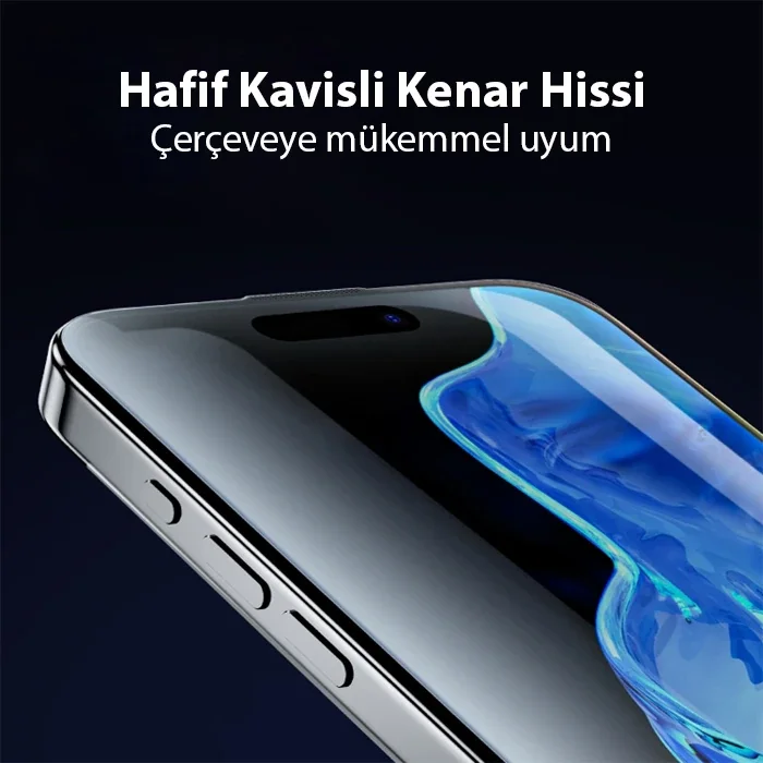 iPhone 15 Pro Max Kırılmaz Cam - 9H Full HD Ekran Koruyucu