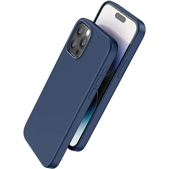 iPhone 15 Pro Max Manyetik Silikon Kılıf - Magsafe Şarj Uyumlu Darbeye Dayanıklı Kılıf