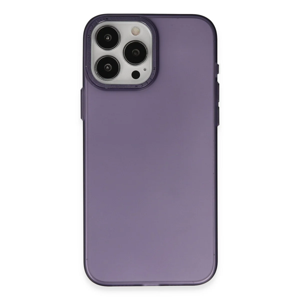 iPhone 15 Pro Max Modos Metal Kılıf Derin Mor - Premium Koruma ve Modern Görünüm