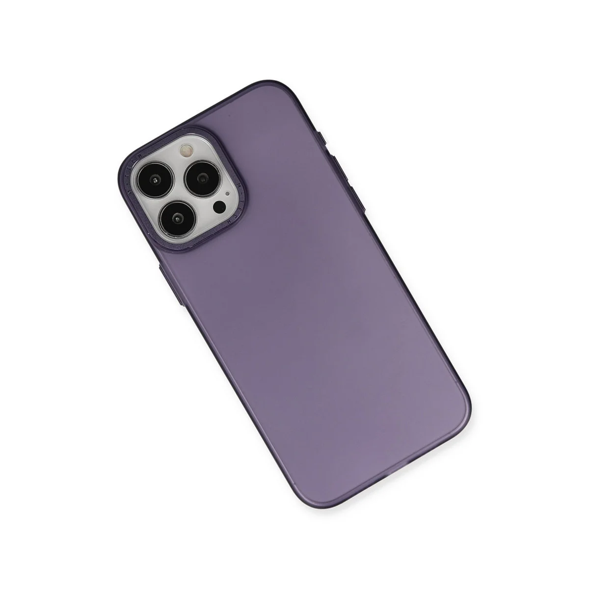 iPhone 15 Pro Max Modos Metal Kılıf Derin Mor - Premium Koruma ve Modern Görünüm