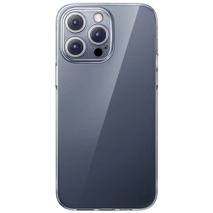 iPhone 15 Pro Max Şeffaf Pan Kılıf - Sararma Karşıtı Ultra İnce Koruyucu