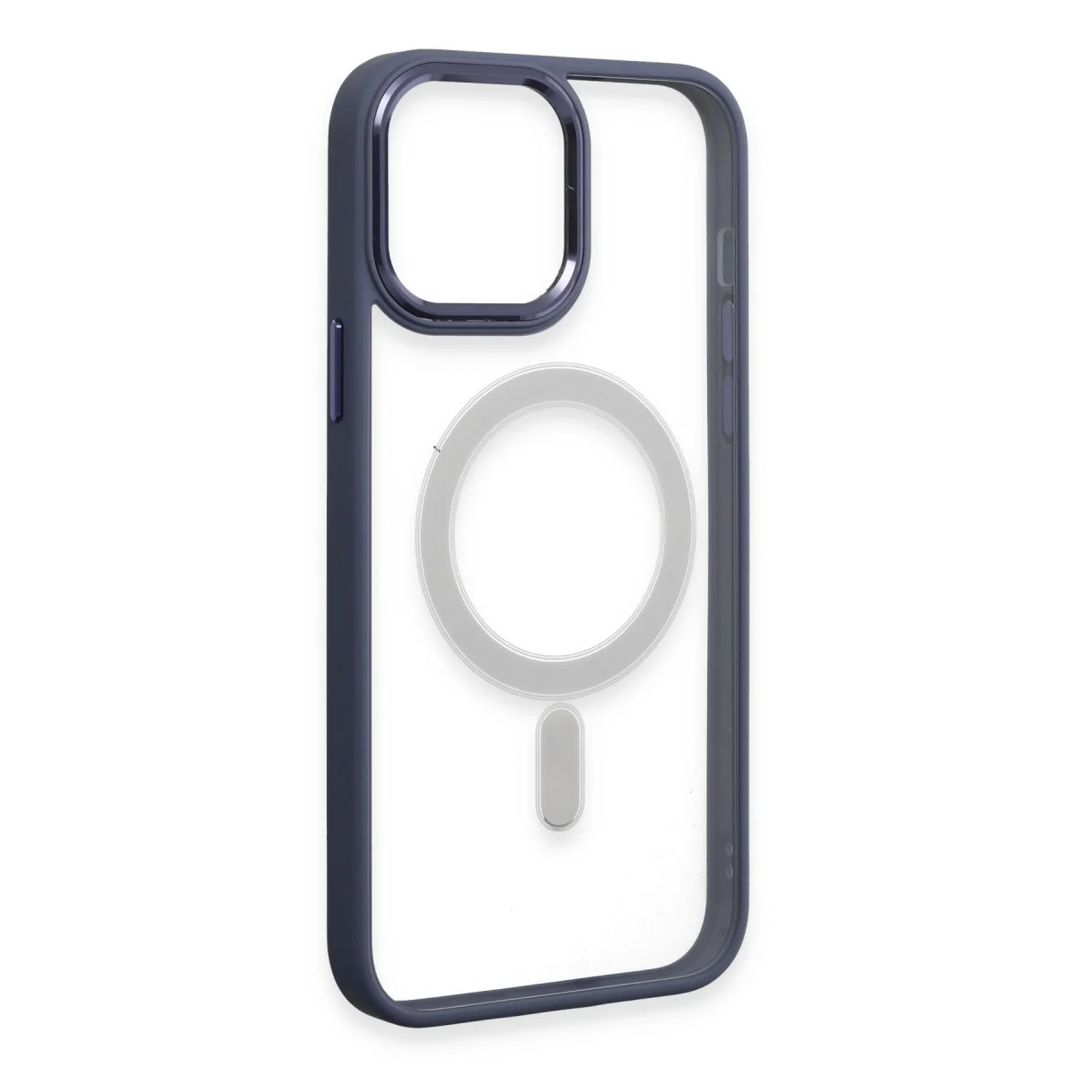 iPhone 15 Pro Max Silikon Kılıf - Room Magneticsafe & Sierra Blue
