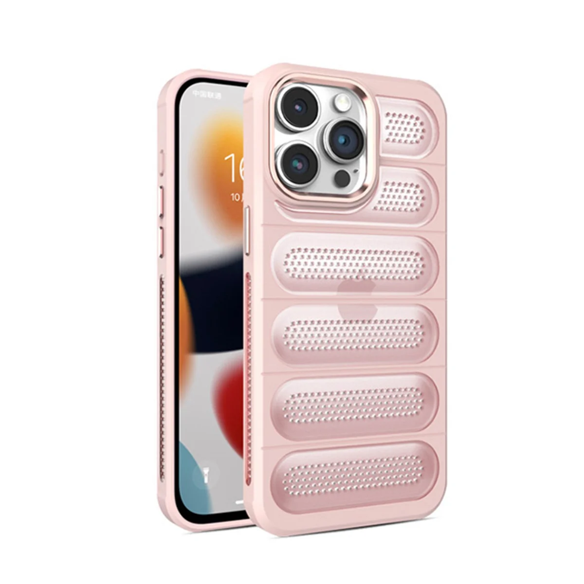 iPhone 15 Pro Max Silikon Kılıf - Pembe
