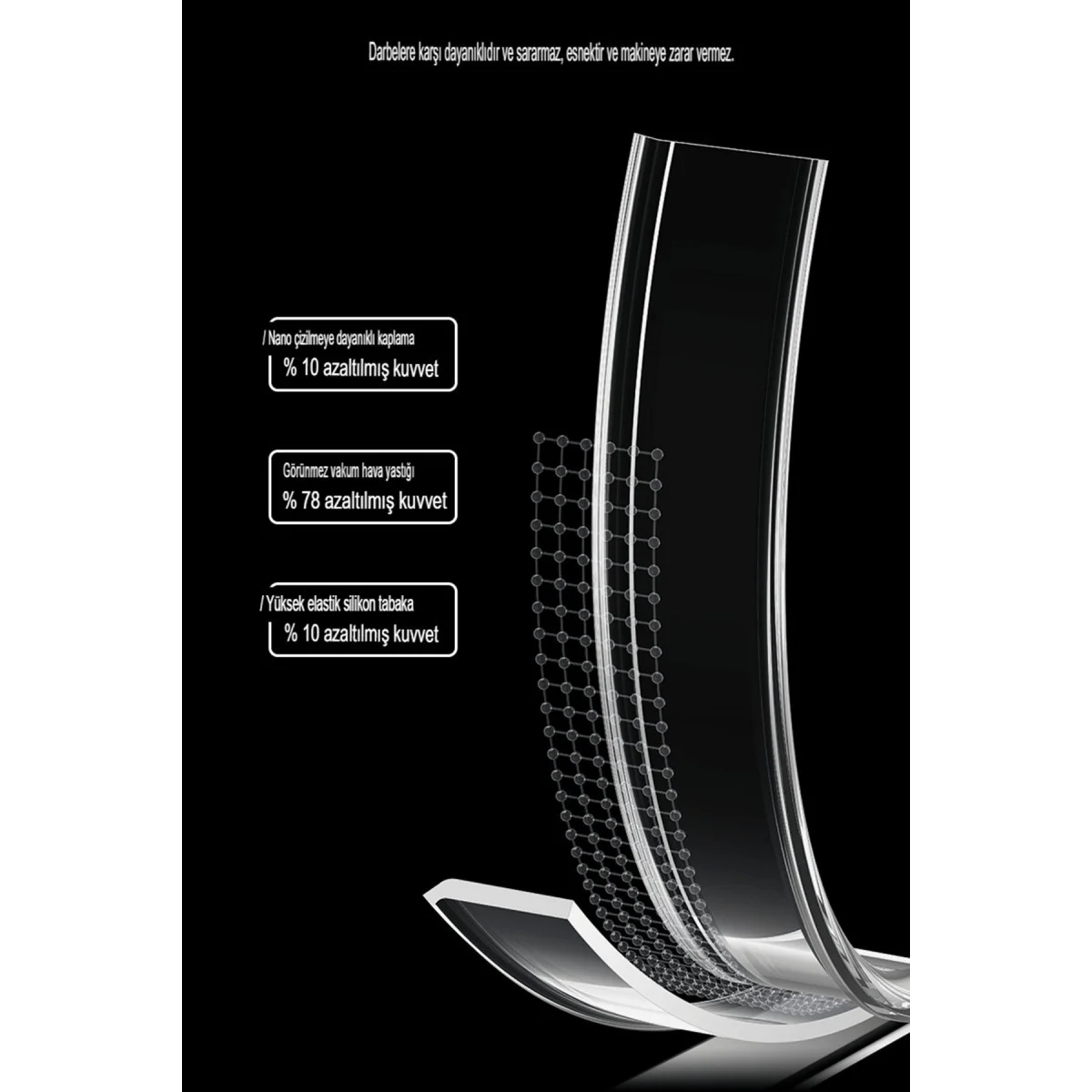 iPhone 15 Pro Max Tron Şeffaf Magsafe Kılıf - Modern ve Güvenli Koruma