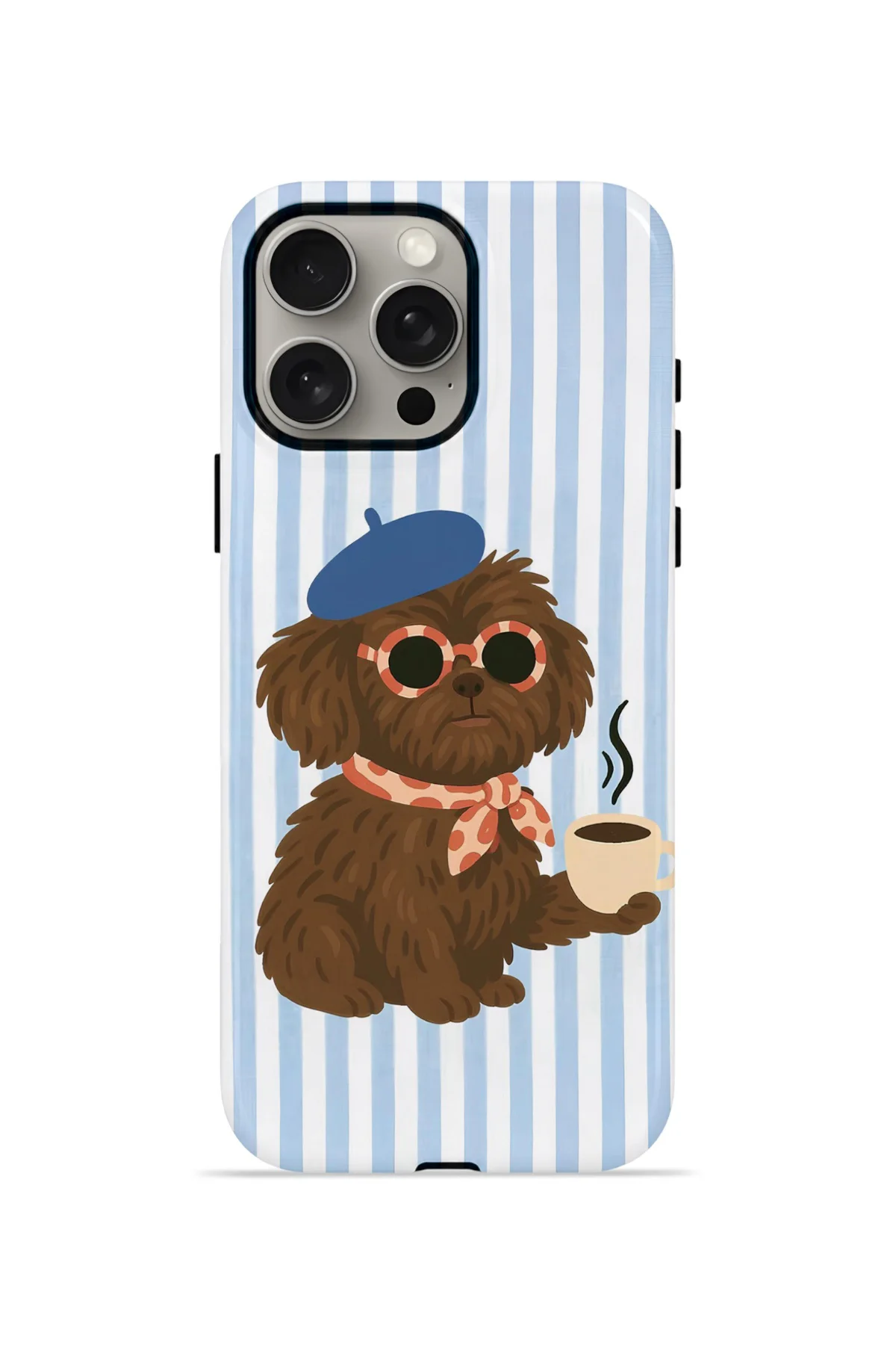iPhone 15 Pro Max Vorian Çift Katmanlı Kılıf Cafe Dog Riviera Fiyatı, Yorumları ve Özellikleri