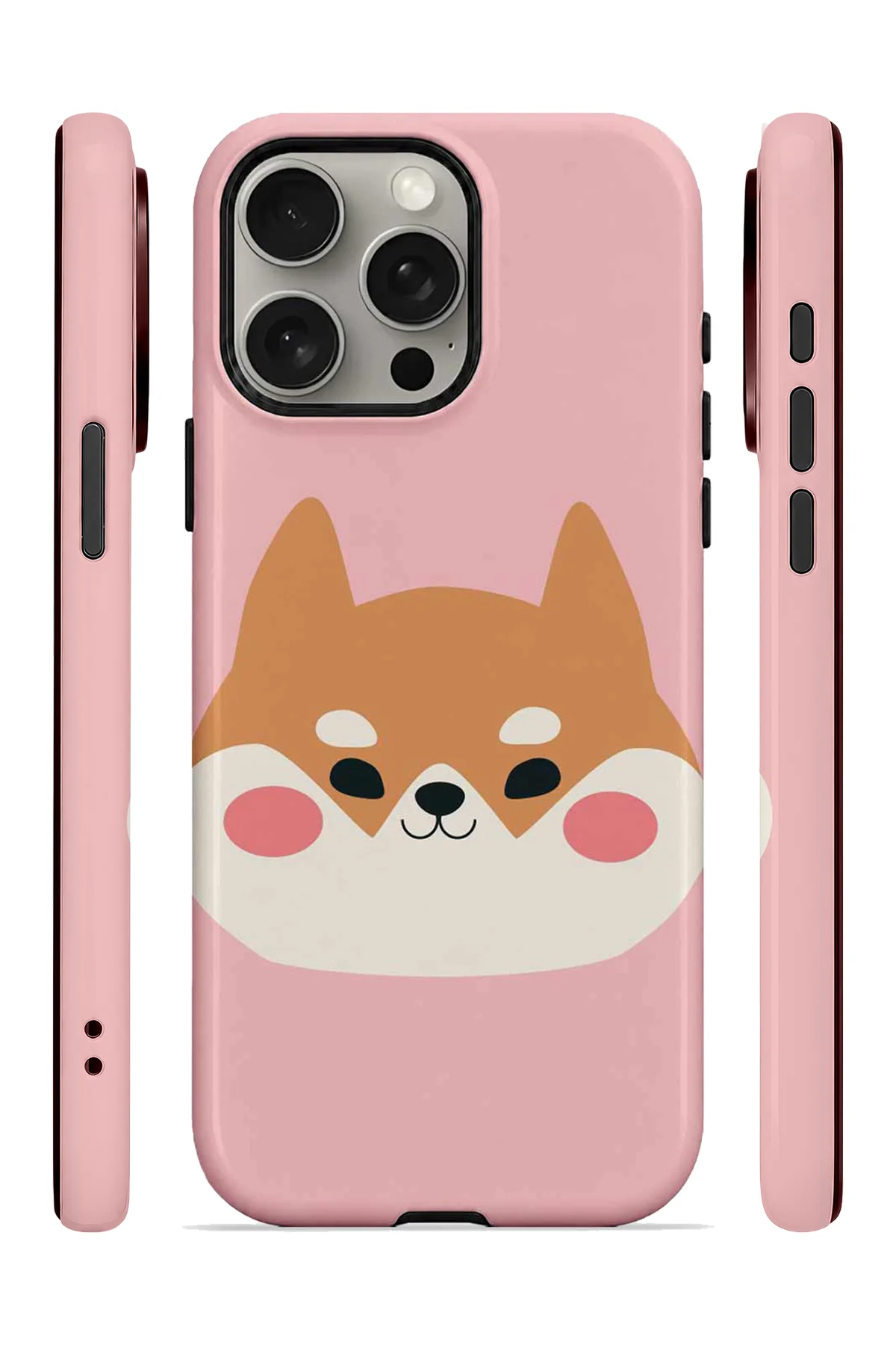 iPhone 15 Pro Max Vorian Çift Katmanlı Shiba Köpekli Kılıf iPhone 15 Pro Max Vorian Çift Katmanlı Shiba Köpekli Kılıf - Görsel 3