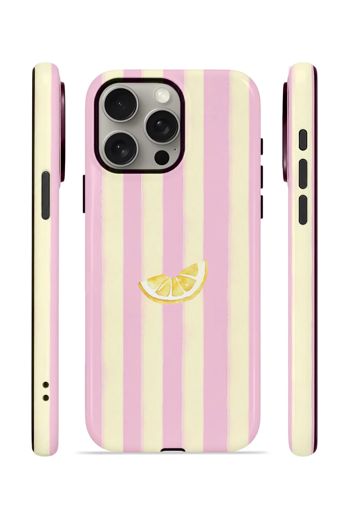 iPhone 15 Pro Max Vorian Çift Katmanlı Kılıf Lemon Charm Pink Fiyatı, Yorumları ve Özellikleri