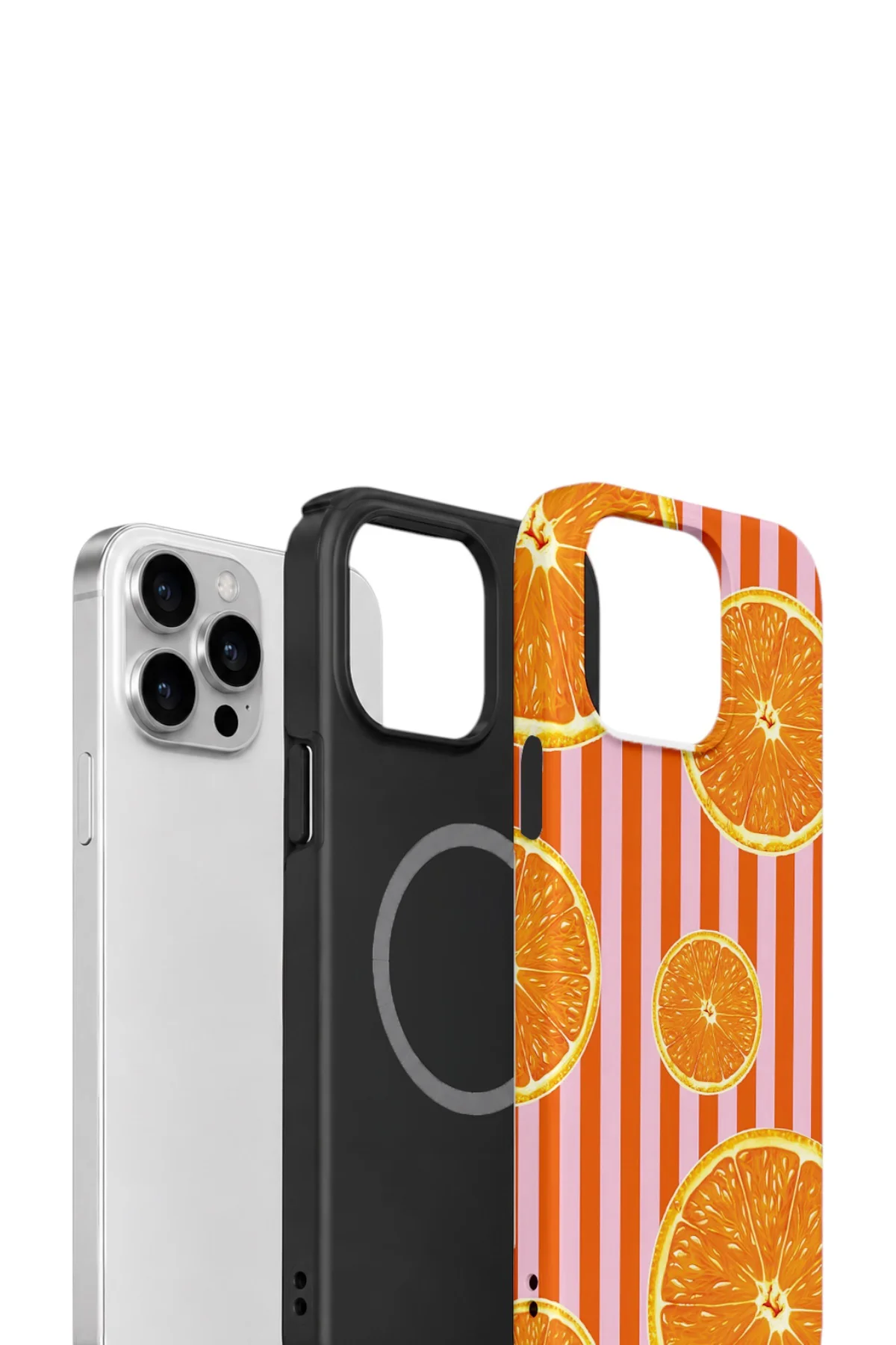iPhone 15 Pro Max Vorian Yough Magsafe Kılıf Sunset Orange Grove