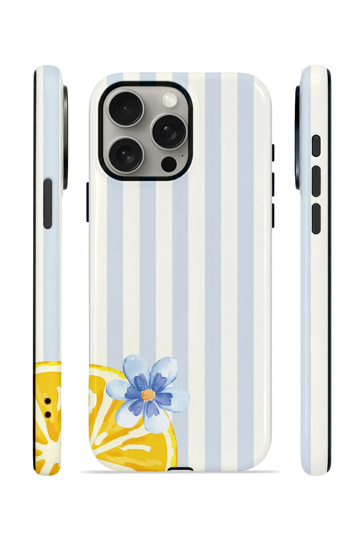 iPhone 15 Pro Max Vorian Çift Katmanlı Kılıf Blue Lemon Blossom Fiyatı, Yorumları ve Özellikleri