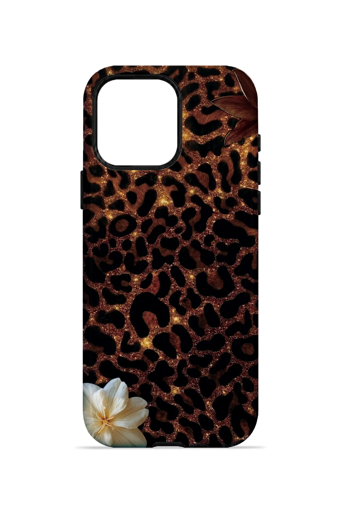 iPhone 15 Pro Max Vorian Çift Katmanlı Koyu Leopar Çiçek Kılıf iPhone 15 Pro Max Vorian Çift Katmanlı Koyu Leopar Çiçek Kılıf - Görsel 4