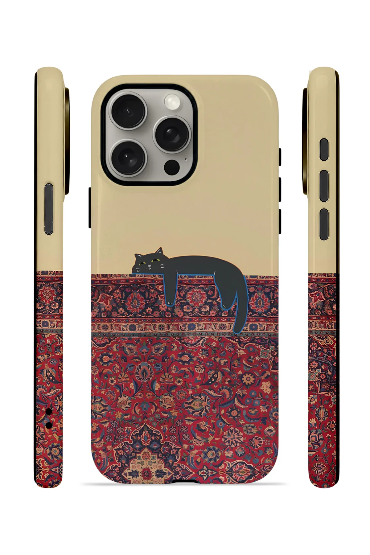 iPhone 15 Pro Max Vorian Çift Katmanlı Kılıf Persian Cat Lounge Fiyatı, Yorumları ve Özellikleri
