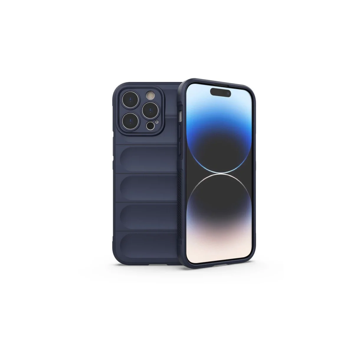 iPhone 15 Pro Optimum Silikon Kılıf - Lacivert