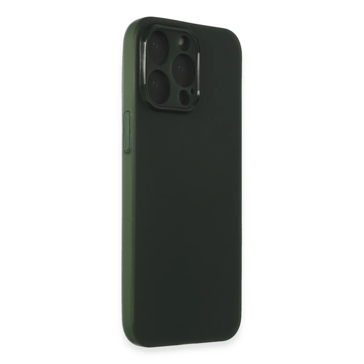 iPhone 15 Pro Puma Silikon Kılıf Yeşil - Ultra İnce ve Kamera Korumalı