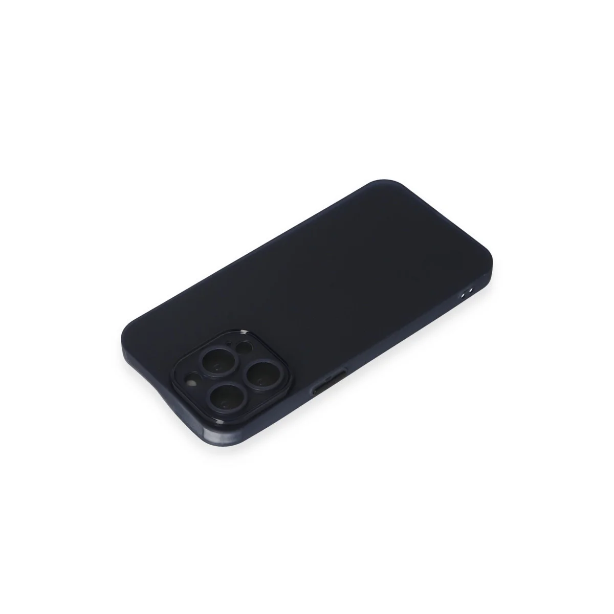 iPhone 15 Pro Puma Silikon Kılıf - Lacivert, Mat ve Şık Koruma
