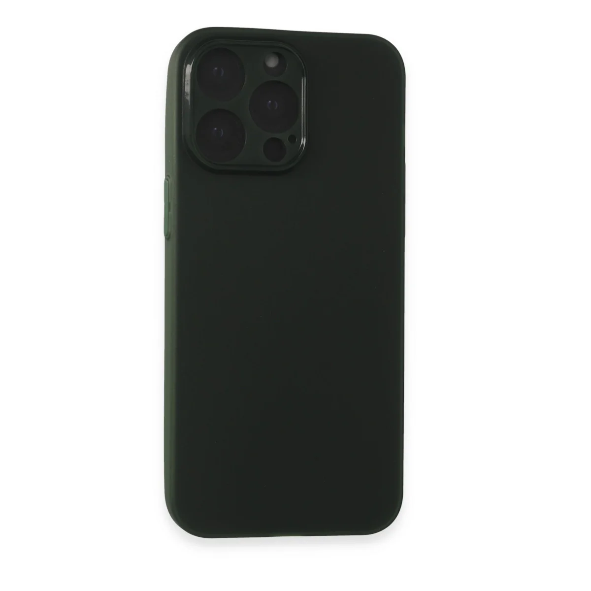 iPhone 15 Pro Puma Silikon Kılıf Yeşil - Ultra İnce ve Kamera Korumalı