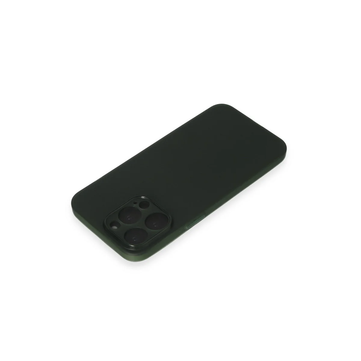 iPhone 15 Pro Puma Silikon Kılıf Yeşil - Ultra İnce ve Kamera Korumalı