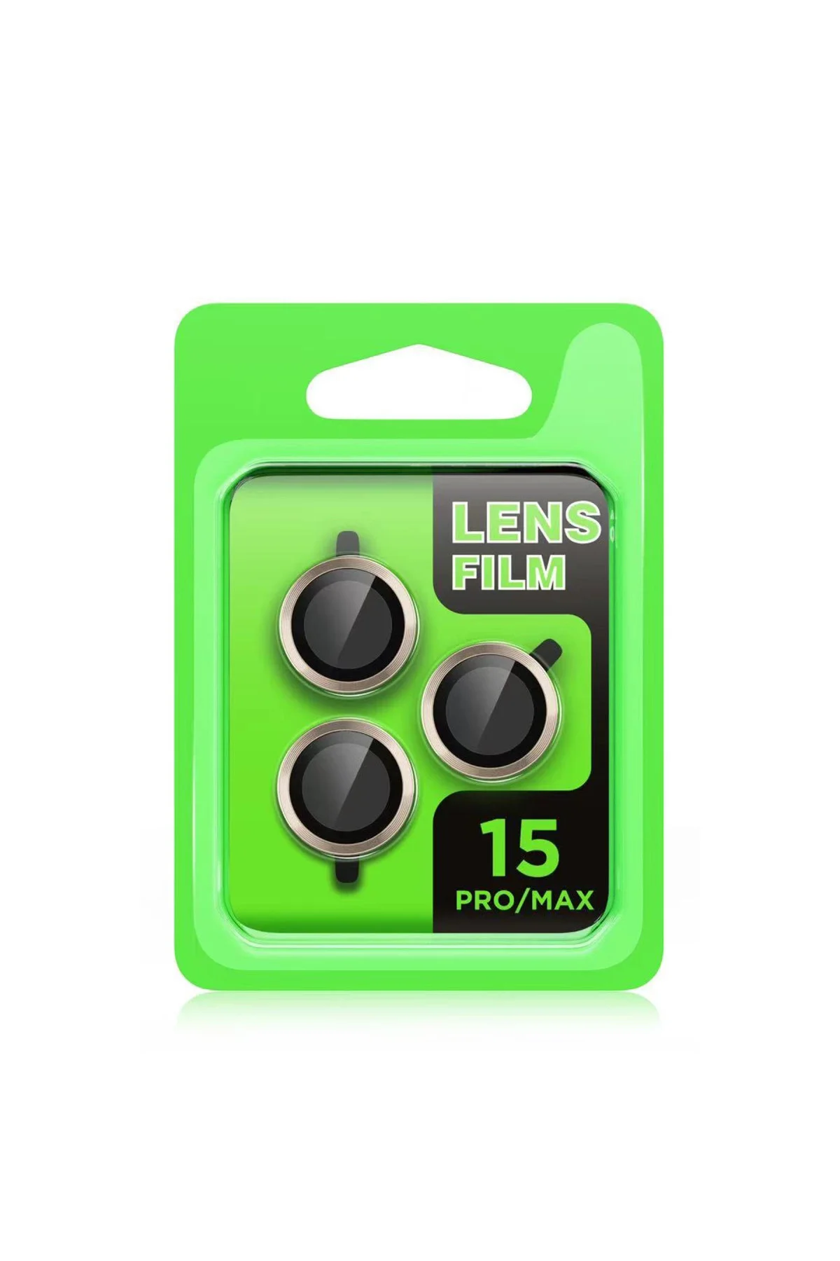 İphone 15 Pro Raze Metal Kamera Lens - Siyah İphone 15 Pro Raze Metal Kamera Lens - Siyah