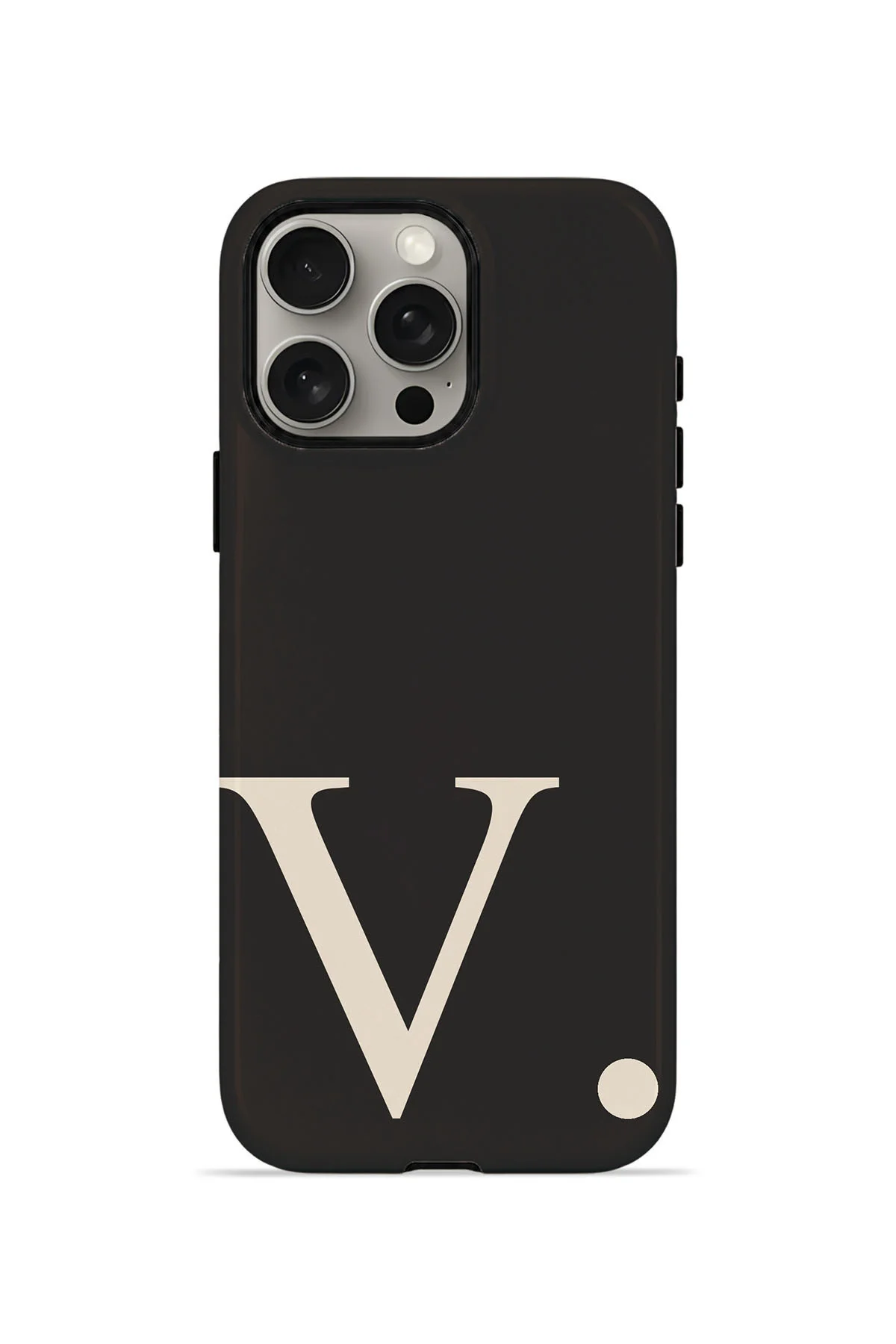 iPhone 15 Pro Vorian Çift Katmanlı Korumalı Kılıf Espresso Silk V