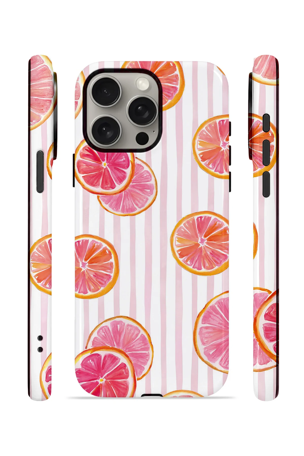 iPhone 15 Pro Vorian Çift Katmanlı Kılıf Pink Grapefruit Garden Fiyatı, Yorumları ve Özellikleri