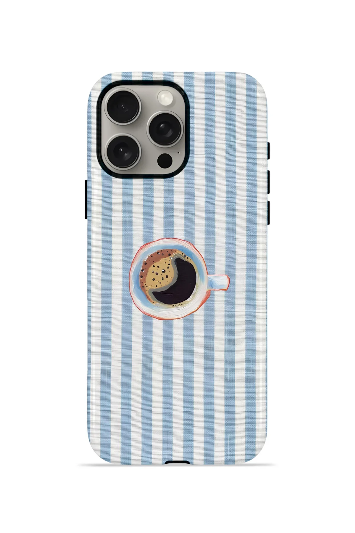 iPhone 15 Pro Vorian Çift Katmanlı Kılıf Morning Coffee Stripe Fiyatı, Yorumları ve Özellikleri